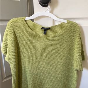 Green Shirt from Eileen Fisher.
